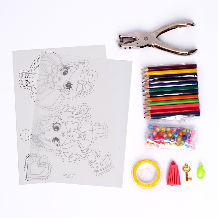 Набор для творчества &laquo;Милые брелочки&raquo;, принцессы