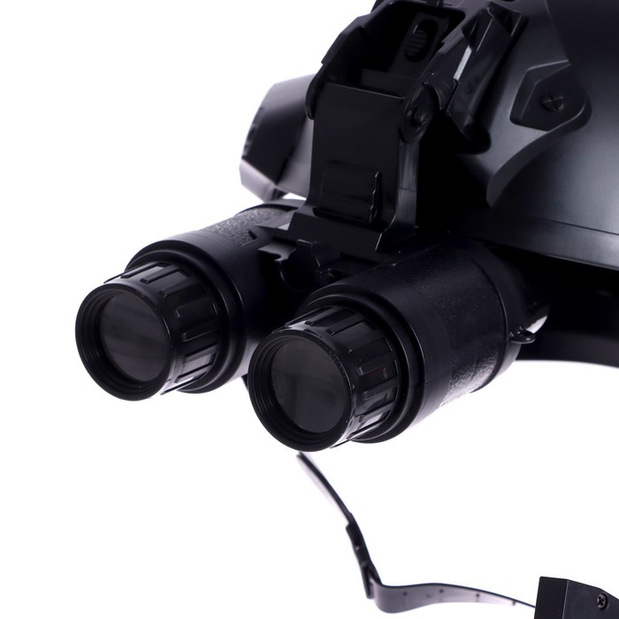 Игровой набор 5 в 1 &laquo;Шлем спецагента&raquo;, очки, фонарь, громкоговоритель, бинокль