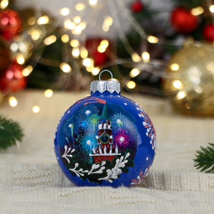 Шар Шар "Кремль", 80 мм., в подарочной упаковке