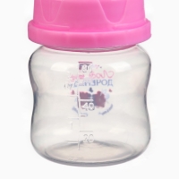 Бутылочка для кормления «Любимая дочка», классическое горло, 60 мл., от 0 мес., цвет розовый Бутылочка для кормления «Любимая дочка», классическое горло, 60 мл., от 0 мес., цвет розовый