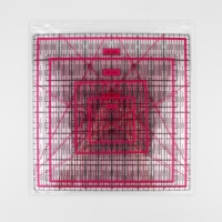 Набор линеек для квилтинга и пэчворка 30&times;30/25&times;25/15&times;15/10&times;10 см, толщина 3 мм