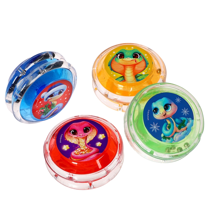 Йо-йо «Играй в Новый год», змейки, в шоубоксе Йо-йо «Играй в Новый год», змейки, в шоубоксе