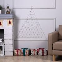 Гирлянда «Сеть-ёлка» 1 × 1 м, IP20, тёмная нить, 90 LED, свечение тёплое белое, 8 режимов, 220 В Гирлянда «Сеть-ёлка» 1 × 1 м, IP20, тёмная нить, 90 LED, свечение тёплое белое, 8 режимов, 220 В