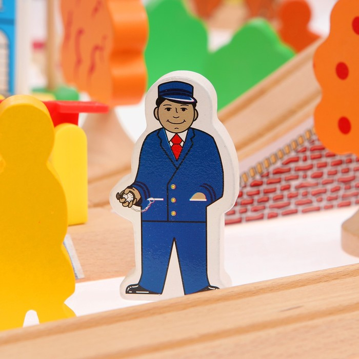 Железная дорога «Загородная поездка», 89 элементов Железная дорога «Загородная поездка», 89 элементов