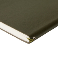 Ежедневник недатированный А5, 128 листов GRAND, интегральная обложка из искусственной кожи, ляссе, кремовый блок 70 г/м2, темно-зелёный Ежедневник недатированный А5, 128 листов GRAND, интегральная обложка из искусственной кожи, ляссе, кремовый блок 70 г/м2, темно-зелёный