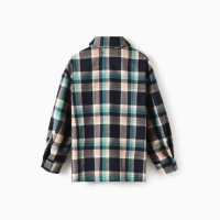 Рубашка для мальчика в клетку KAFTAN, р. 36 (134-140 см), синий Рубашка для мальчика в клетку KAFTAN, р. 36 (134-140 см), синий