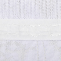 Тюль на кухню на шторной ленте, 210х155 см, 100% полиэстер