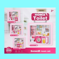 Набор мебели для кукол &laquo;Ванная комната&raquo;, санузел, раковина, постирочная