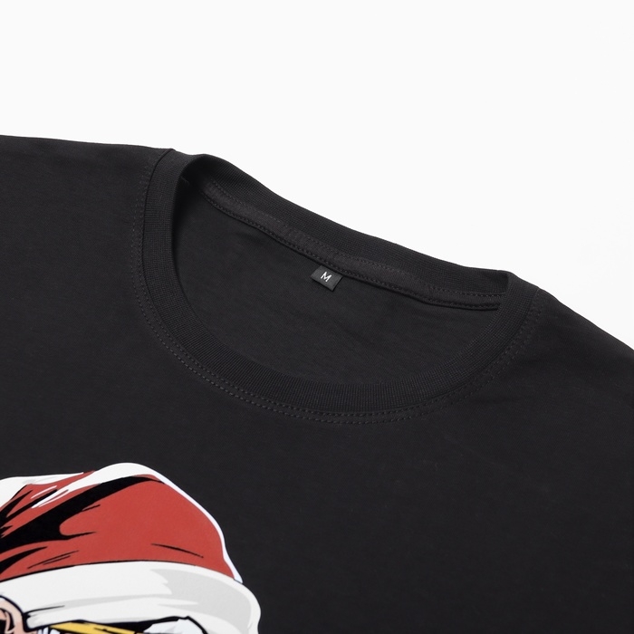 Футболка мужская KAFTAN Santa, черный, р. 3XL Футболка мужская KAFTAN Santa, черный, р. 3XL