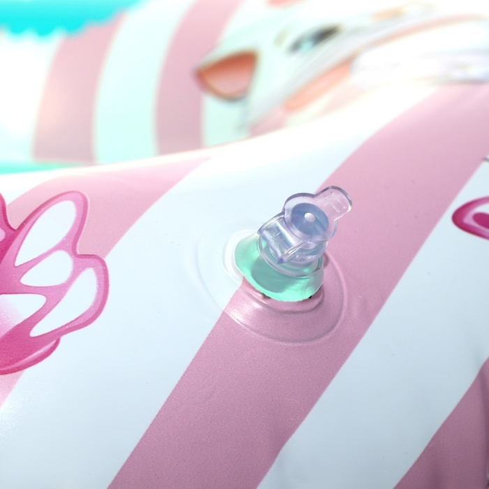 Круг надувной &laquo;Кошечка Мари&raquo;, для плавания, 55 см., детский, цвет розовый