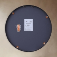 Зеркало "Чёрный матовый", настенное, 40 × 3 см Зеркало "Чёрный матовый", настенное, 40 × 3 см