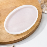 Молд Доляна &laquo;Овал&raquo;, силикон, 19&times;12,5&times;1,1 см, прозрачный