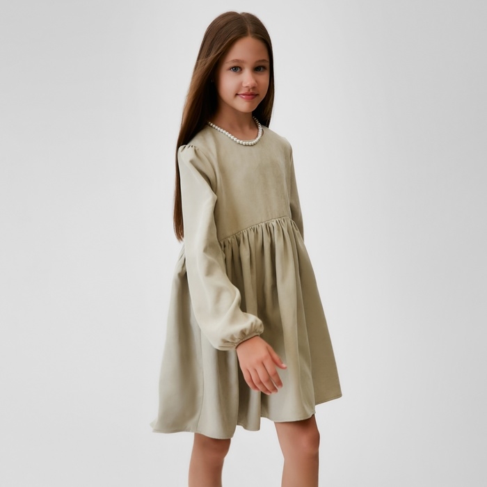 Платье для девочки MINAKU цвет светло-зелёный, рост 152 см Платье для девочки MINAKU цвет светло-зелёный, рост 152 см