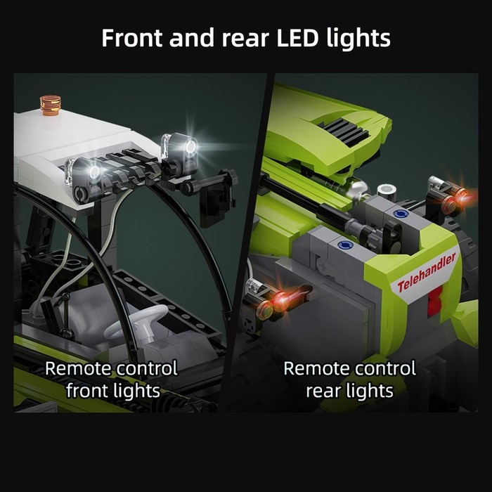 Конструктор &laquo;Техно. Фермерский погрузчик&raquo;, радиоуправляемый, 1469 деталей