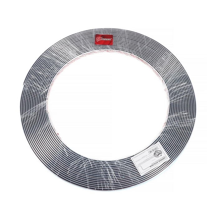 Профиль декоративный гибкий TORSO, хром. 12 мм, рулон 13 м Профиль декоративный гибкий TORSO, хром. 12 мм, рулон 13 м