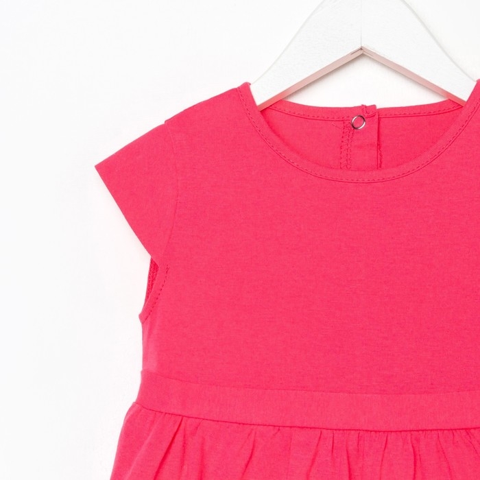 Платье для девочки, цвет розовый, рост 98 см
