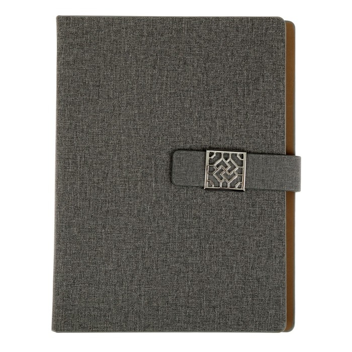 Органайзер "NEW" А5, с хлястиком, 92 листа в линейку, обложка кожзам, МИКС