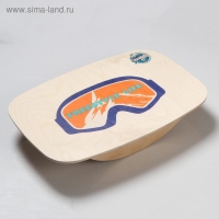 Доска балансировочная балансборд малая "Freestyle Life", 50&times;33х0,9 см