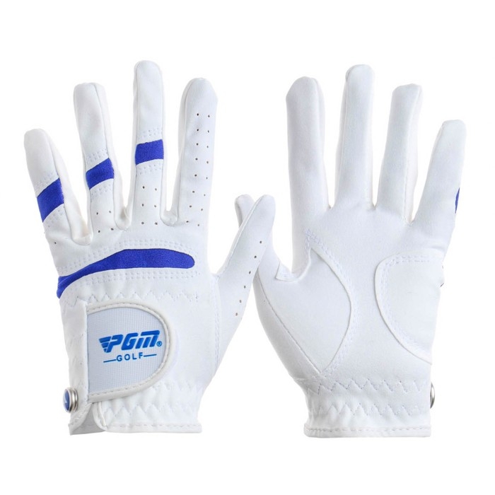 Перчатки для гольфа PGM, детские, пара, противоскользящие, размер 15
