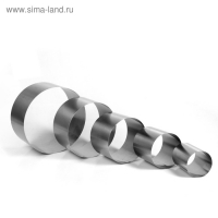 Набор форм для выпечки и выкладки &laquo;Круг&raquo;, d-30, h-12 см, 5 шт