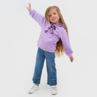 Худи для девочки «Искорка», My Little Pony, рост 86-92 см, цвет фиолетовый Худи для девочки «Искорка», My Little Pony, рост 86-92 см, цвет фиолетовый