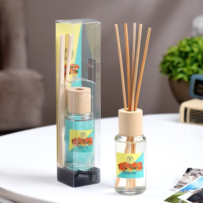 Диффузор ароматический Диффузор ароматический "Модерн", 50 мл, персик, "Богатство Аромата"