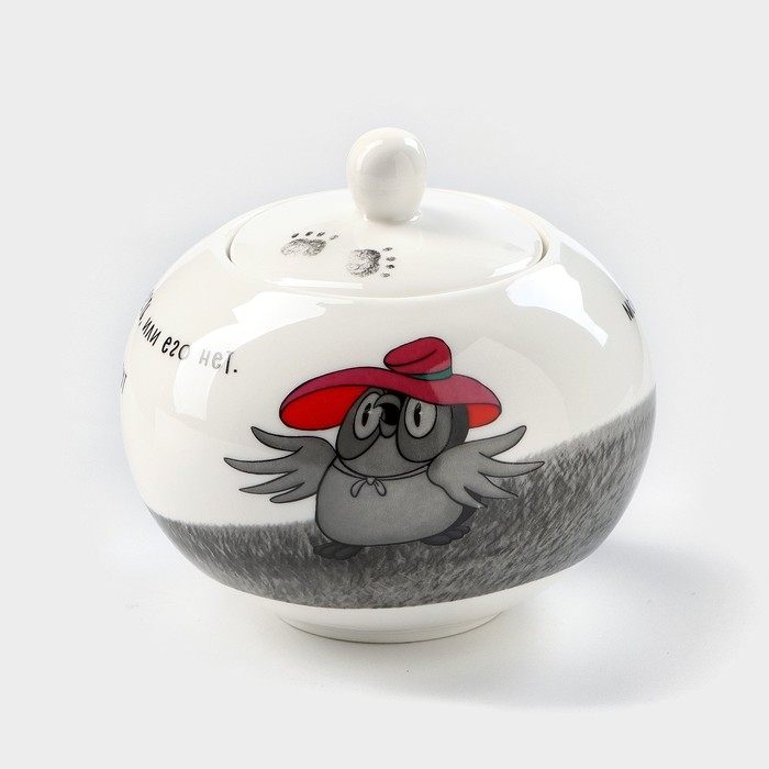 Сахарница «Винни Пух», 490 мл, фарфор Сахарница «Винни Пух», 490 мл, фарфор