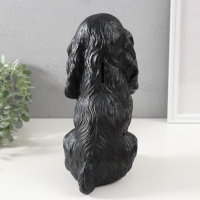 Копилка "Щенок спаниэля" (чёрный), 24,5 см Копилка "Щенок спаниэля" (чёрный), 24,5 см