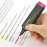 Набор маркеров текстовыделителей 4 цветов 1-5 мм BRAUBERG "ORIGINAL" Набор маркеров текстовыделителей 4 цветов 1-5 мм BRAUBERG "ORIGINAL"