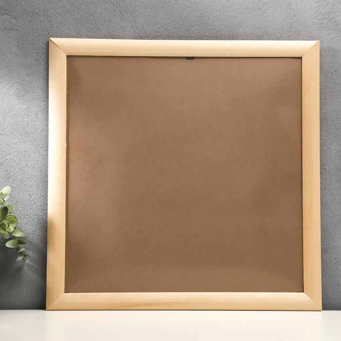 Фоторамка липа 40х40 см ясень (пластиковый экран) Фоторамка липа 40х40 см ясень (пластиковый экран)