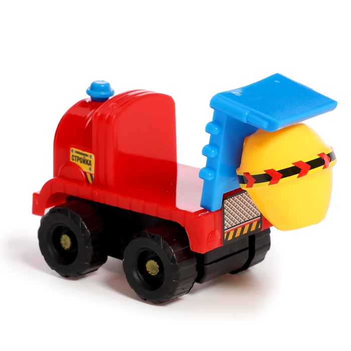Набор машин «Весёлая стройка», инерционные, в наборе 4 шт., цвет МИКС Набор машин «Весёлая стройка», инерционные, в наборе 4 шт., цвет МИКС