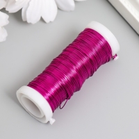 Проволока для творчества "Фуксия" 30 метров, толщина 0,3 мм 5,5х2,2х2,2 см Проволока для творчества "Фуксия" 30 метров, толщина 0,3 мм 5,5х2,2х2,2 см