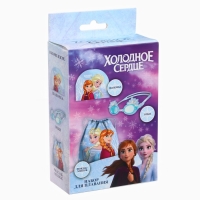 Набор детский «Холодное Сердце», в комплекте шапка, очки для плавания, мешок Набор детский «Холодное Сердце», в комплекте шапка, очки для плавания, мешок