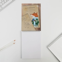 Скетчбук «Лиса» А5, 40 л, 100 г/м Скетчбук «Лиса» А5, 40 л, 100 г/м