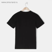 Футболка мужская KAFTAN "Крутой дедушка", чёрный, р. 54