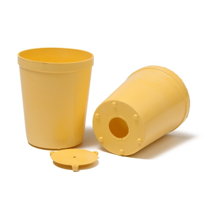 Набор для рассады: стаканы по 250 мл (18 шт.), поддон 40 &times; 20 см, цвет МИКС, Greengo