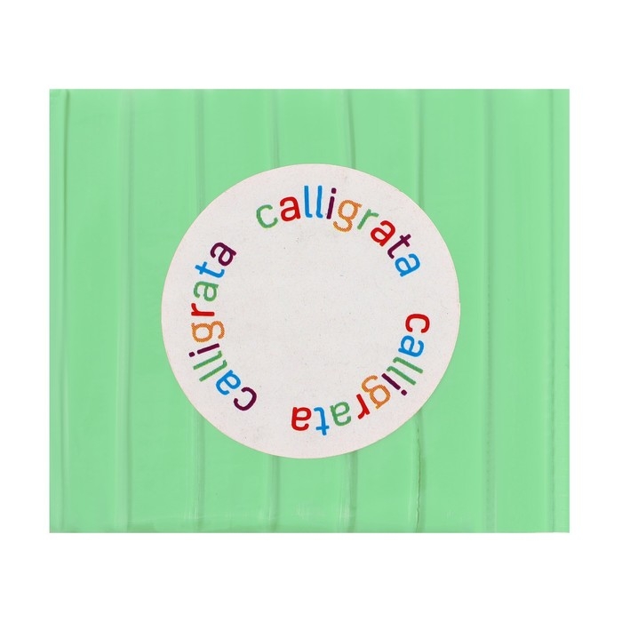 Полимерная глина 50 гр, неоновая, зеленая