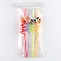 Трубочки для коктейля «Монстрики», в наборе 4 штуки Трубочки для коктейля «Монстрики», в наборе 4 штуки