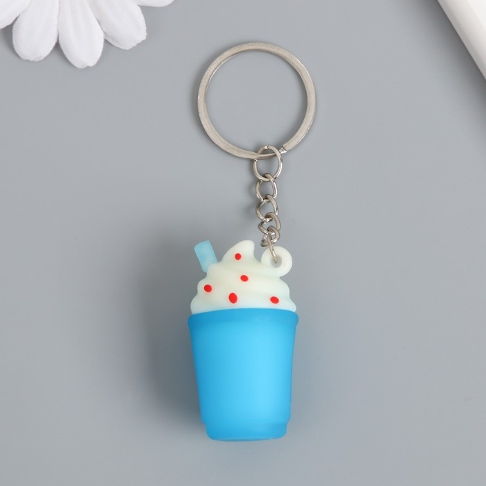 Брелок резина Брелок резина "Фруктовый лимонад" МИКС 4,7х3х3 см