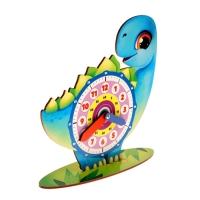 Обучающая игра. Часики «Динозаврик» Обучающая игра. Часики «Динозаврик»