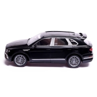 Машинка радиоуправляемая &laquo;Люкс&raquo;, аккумулятор, на пульте управления, световые эффекты, цвет черный, 1:16