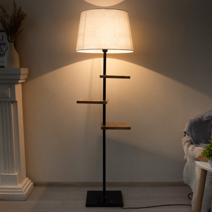 Торшер 19074/1 E27 40Вт черный 40х20х170 см