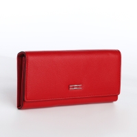 Кошелёк женский на магните, цвет красный Кошелёк женский на магните, цвет красный