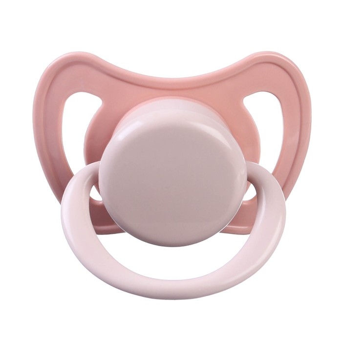 Соска - пустышка латексная ортодонтическая &laquo;Нежность&raquo;, от 6 мес., цвет розовый