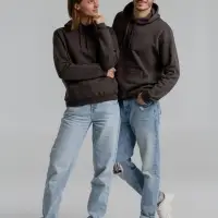 Толстовка с капюшоном Snake II темно-серая, размер S