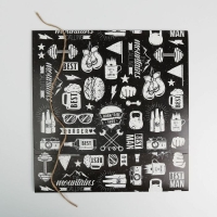 Коробка подарочная складная, упаковка, &laquo;Мужская&raquo;, 31 х 24.5 х 8 см