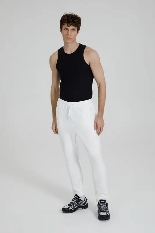 Джоггеры Lovi, молочно-белые, размер S