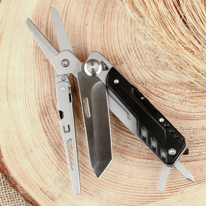 Нож многофункциональный с ножницами, 10см Нож многофункциональный с ножницами, 10см