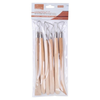 Набор деревянных стеков "Сонет", 6 штук, 20 см, с петлёй Набор деревянных стеков "Сонет", 6 штук, 20 см, с петлёй