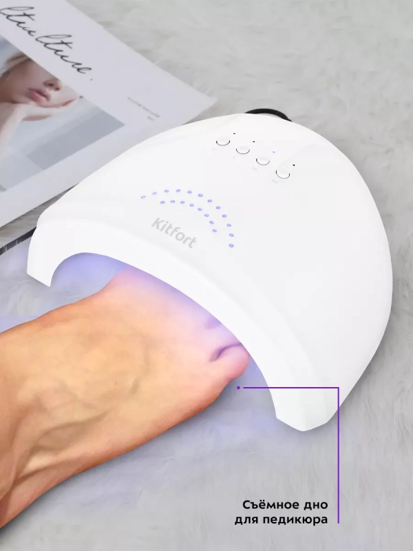 Лампа для маникюра для сушки ногтей КТ-3176 - 48 Вт Лампа для маникюра для сушки ногтей КТ-3176 - 48 Вт